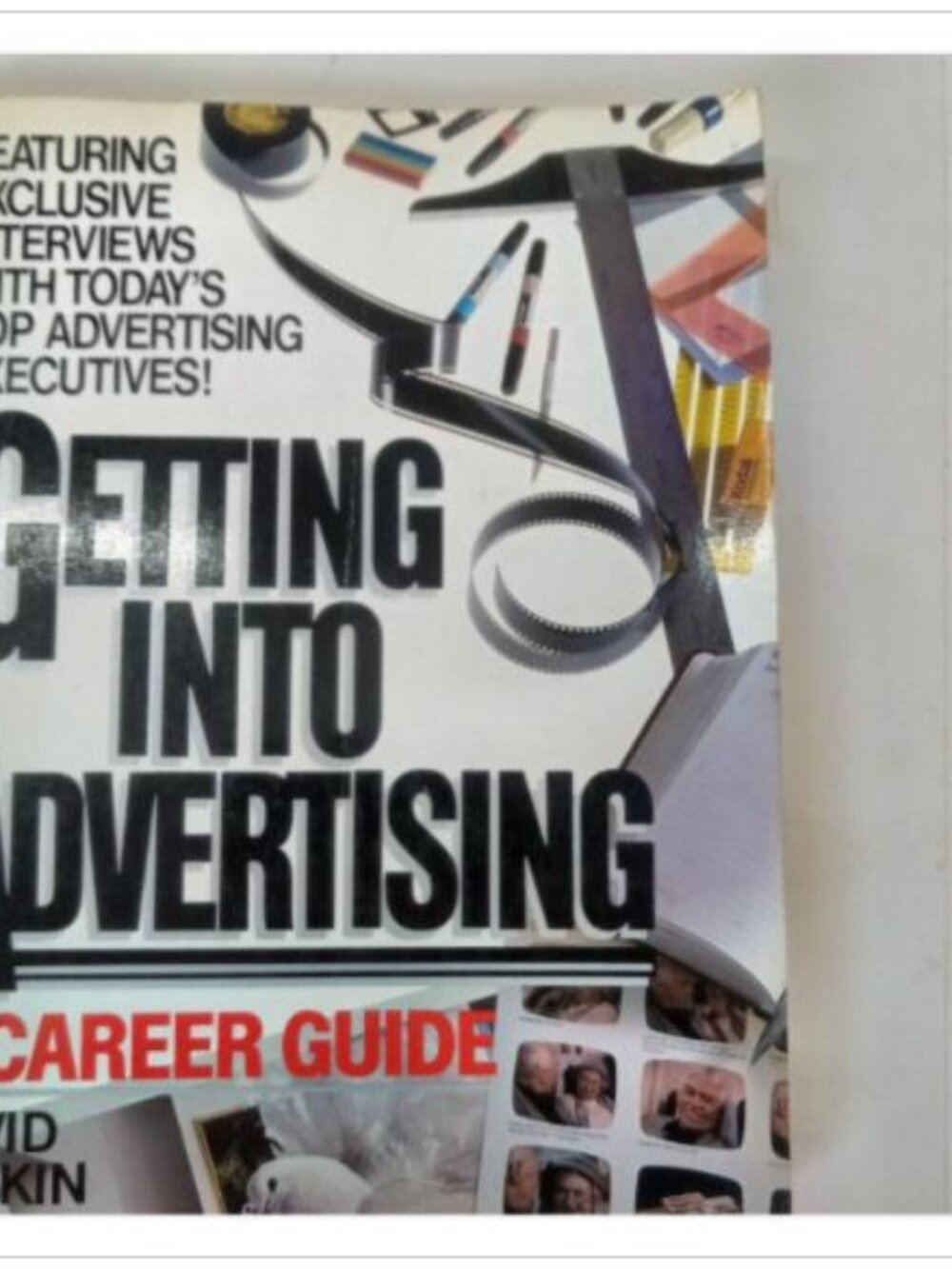Getting Into Advertising A Career Guide Ballantine 1st 1986 PB
